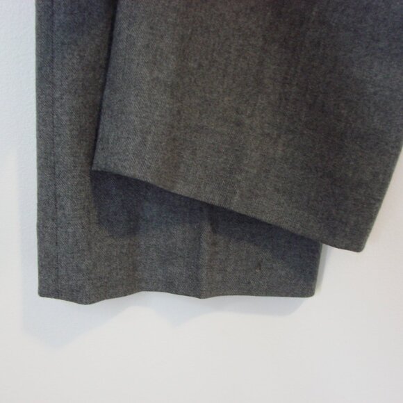 Ted Baker London Dark Gray Virgin Wool Dress Pants Trousers Size 8 - Picture 13 of 15